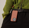 Чехол Moft Vegan Leather Snap Case для iPhone 14 Pro, brown