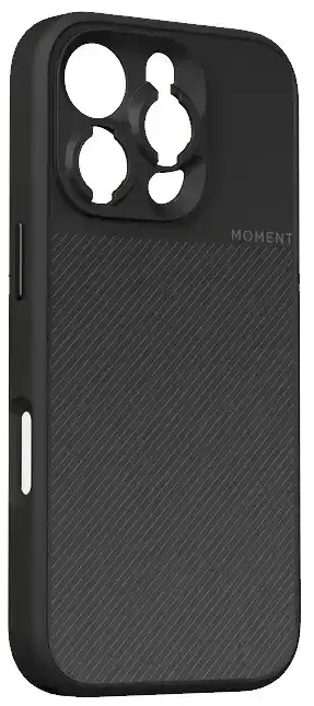 Moment для iPhone 16 Pro Max Black | Защита от ударов | Для профессиональной фото и видео съемки | Совместим с линзами Moment | Поддержка MagSafe