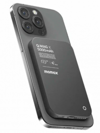 Беспроводной дополнительный аккумулятор (MagSafe) Momax Q.Mag X 5000 Ультратонкий 
