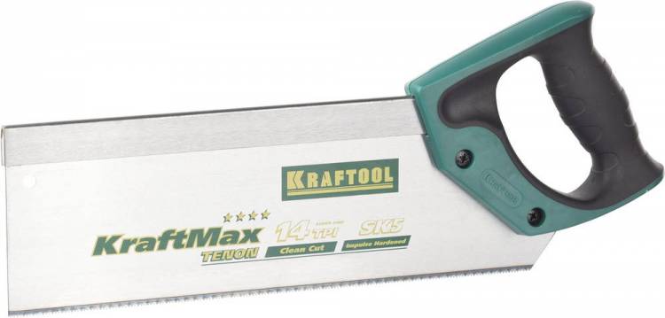 Kraftool 15228-30 "KraftMax" TENON Ножовка с обушком для стусла (пила), 300 мм