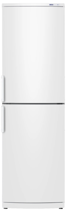 Холодильник с морозильником ATLANT ХМ 4023-000 / 359 л, внешнее покрытие-металл, пластик, размораживание - ручное, 60 см х 195 см х 63 см