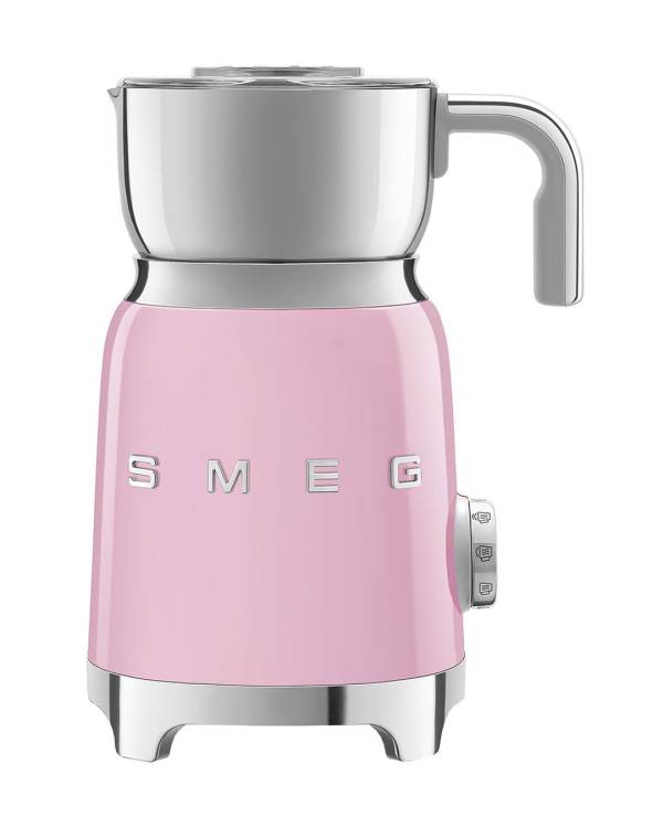 Вспениватель-капучинатор молока Smeg MFF11PKEU | Розовый | Тип вспенивателя: Кувшин | Мощность: Вт 500