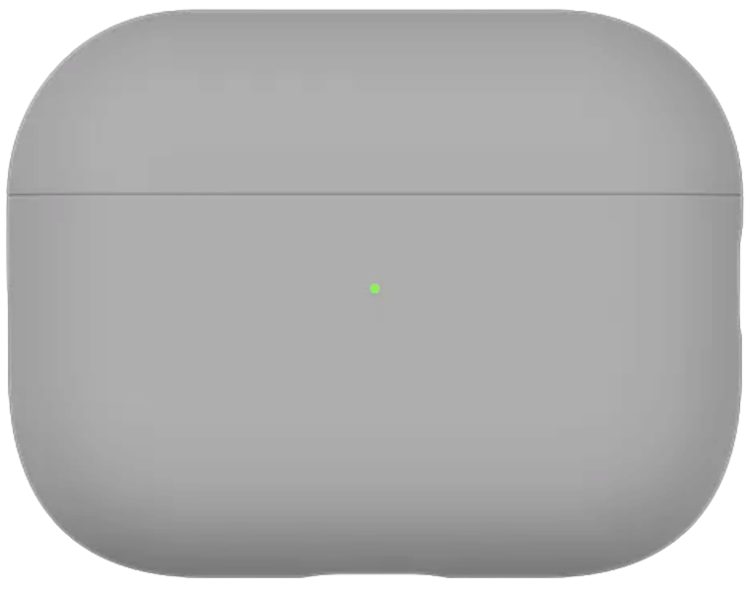 uBear Чехол для AirPods Pro 3, Touch Pro, совместим с MagSafe, серый