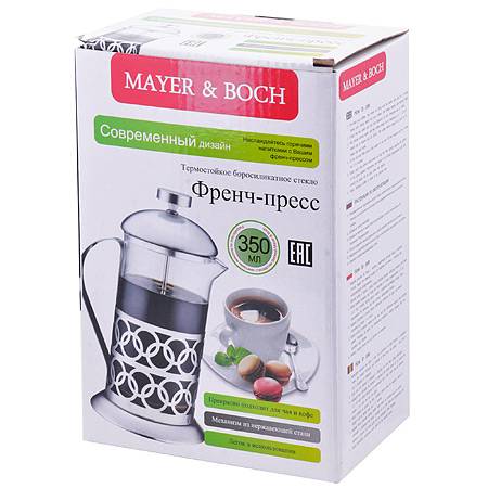 Mayer&Boch 28862 Френч пресс нерж 350мл MB