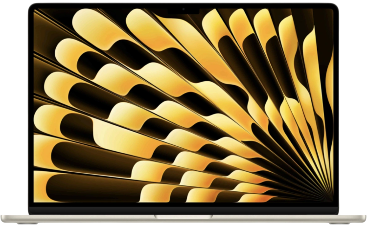 Apple MDVF4 Macbook Air 15" 24Гб/1Тб ( 2026 M5 ) Starlight (US)