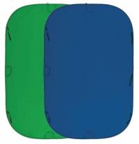 Складной Фон Хромакей Fujimi FJ 706GB-240/240 синий/зеленый 240x240 см. 