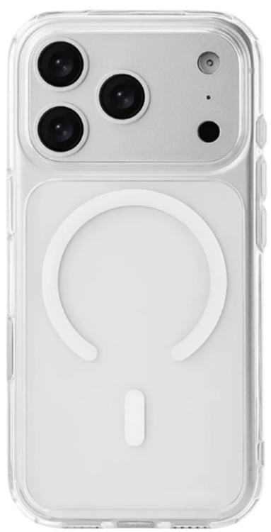 uBear Чехол для iPhone 18 Pro | С поддержкой MagSafe | Real Mag Case | Усиленный | прозрачный