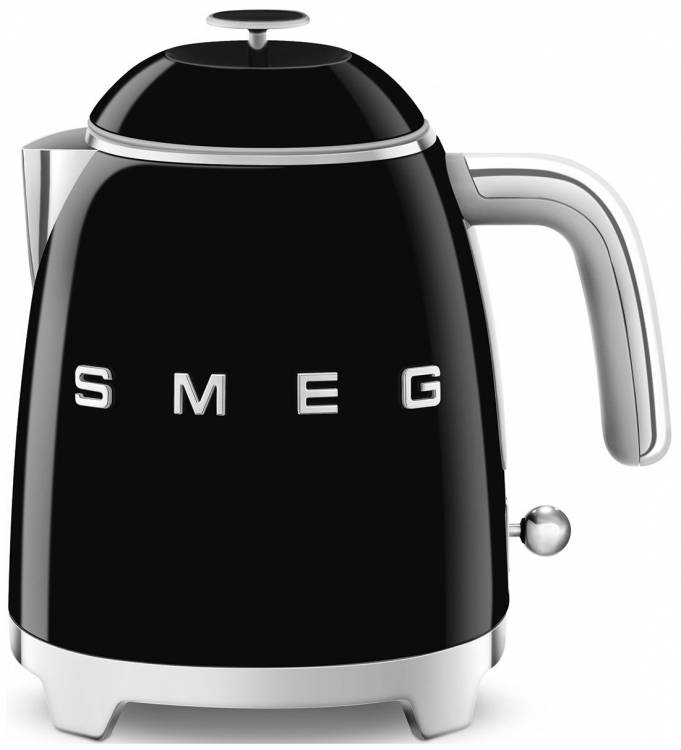 Чайник SMEG KLF05BLEU электрический, объем: 0.8 л, Мощность: 1400 Вт, черный