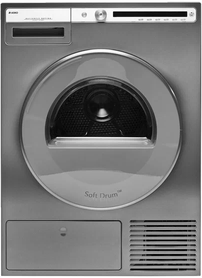Asko Сушильная машина T408HD.T.P | Загрузка: 8 кг | Количество программ: 14 | Барабан Soft Drum: Обеспечивает бережную сушку тканей | Индукционный мотор | Система фильтрации: Трехступенчатая | 85x59.5x64 см 