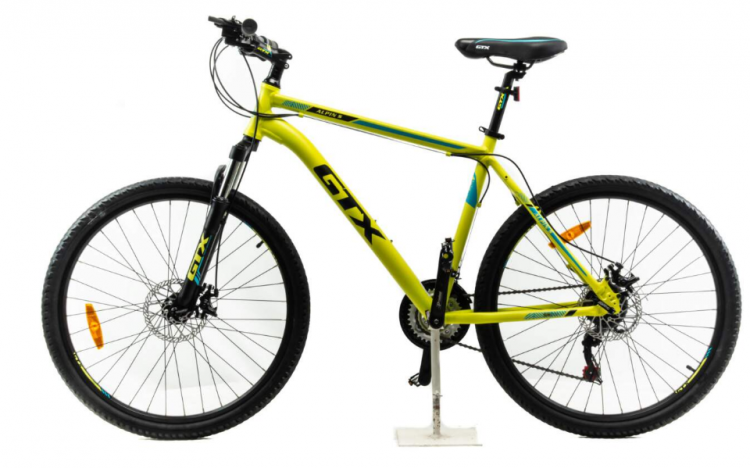 GTX Горный велосипед ALPIN S | Размер колеса - 26 | Размер рамы - 19" | Максимальный вес велосипедиста 115 кг | Рост велосипедиста 175-185 | Количество скоростей - 21 | Алюминиевая рама - GTX ROCKY MOUNTAIN 6061 Alloy