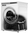Стиральная машина Asko Classic W2084.W/3, фронтальная загрузка 8 кг, 16 программ стирки, скорость отжима 1400 об/мин, с системой защиты AquaBlock, c бесщеточным мотором и дверцей SteelSeal без резиновой манжеты