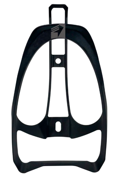 One B.Cage 70 Black | Флягодержатель для велосипеда | Легкий алюминиевый | На 1 флягу | Универсальный размер (One Size)