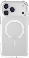 Uniq Чехол для iPhone 17 Pro | Поддержка MagSafe | Ударопоглощающий термополиуретан + поликарбонат | Lifepro Xtreme AF Frost Clear/White