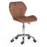 Tetchair Офисное кресло Recaro (mod.007) металл, вельвет, 45x74+10см, коричневый (HLR11) 15151