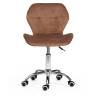 Tetchair Офисное кресло Recaro (mod.007) металл, вельвет, 45x74+10см, коричневый (HLR11) 15151