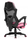 Woodville Компьютерное кресло "Brun" розовый / черный | Ширина - 61; Глубина - 55; Высота - 110 см