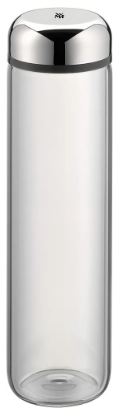 WMF Бутылка для воды ET04-151 | Коллекция-Basic | Цвет-Черный/Прозрачный | Объем-750мл | Материал-Стекло