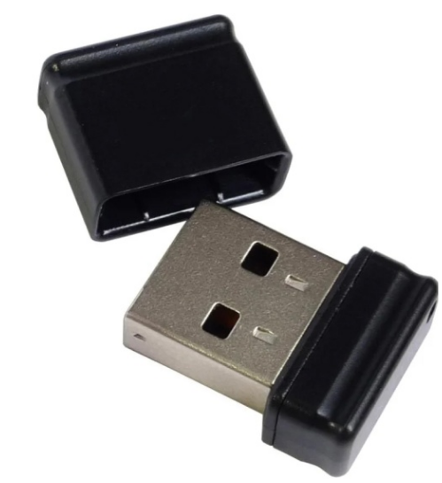Накопитель QUMO 8GB USB 2.0 Nano Black, цвет корпуса  черный (QM8GUD-NANO-B)