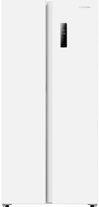 Meferi Холодильник MFR83WH с инверторным компрессором | ВхШхГ: 180,8х83х64,6 см | Общий объем: 487 л | Total No Frost | Автономное сохранение холода: до 7,5 часов |  SIDE BY SIDE COMFORT