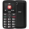 Кнопочный телефон INOI 107B - Black телефон для пожилых людей