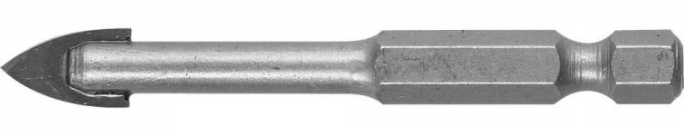 Зубр 29840-08, 8 мм Сверло по кафелю, керамике, стеклу, шестигранный хвостовик