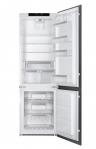 Smeg встраиваемый холодильник C8174N3E1 | Размеры (ВxШxГ)-1772x548x549 мм | Холодильник с вентилятором, морозильник No-Frost | Полный объем-254 л | Материал-Окрашенный металл | Коллекция-Universal