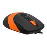 Мышь A4Tech Fstyler FM10 черный/оранжевый Global