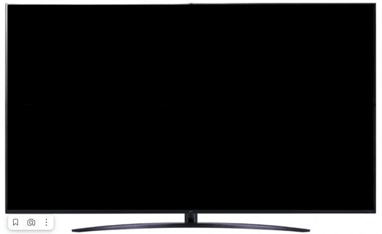 Телевизор LED LG 70NANO766QA черный | NanoCell, 4K UltraHD, 3840x2160, DLNA, Wi-Fi, 60 Гц, webOS, HDMI х 3, USB х 2 шт
