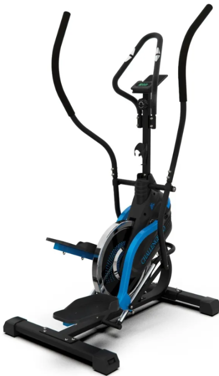 DFC Эллиптический тренажер с элементом степпера CHALLENGE PRO E8019B | 95 х 71 х 160 см | до 130 кг