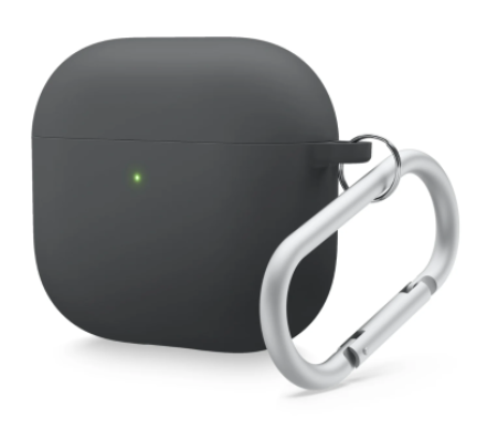 Elago для AirPods 4 чехол Liquid Hybrid Hang case Black	