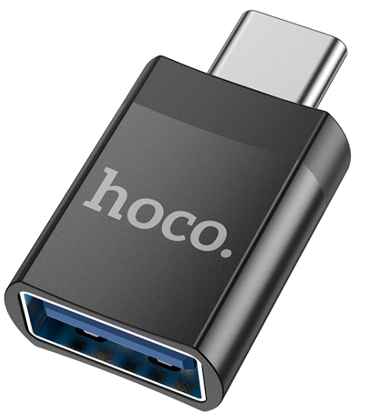 Переходник HOCO UA17, Type-C - USB3.0, черный, OTG УТ-00013104