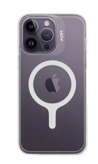 MOFT Оригинальный прозрачный силиконовый чехол с Magsafe Clear Case for iPhone 14 Pro Max