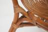 Tetchair " NEW BOGOTA " ( диван + 2 кресла + стол со стеклом ) , страна-производитель - Индонезия , с подушками | ротанг, кресло:61х67х78,5см, диван:108х66х78,5см, стол:D60х56,5см, coco brown (коричневый кокос) / 10085