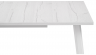 Woodville Стол раскладной Колон Лофт юта / белый матовый | Ширина - 75; Высота - 75; Длина в разложенном виде - 160; Длина - 120 см