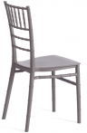 Tetchair стул CHAVARI (mod. 101)  пластик, 40 х 49 х 88 см, Grey (Cерый) 09 , 19319