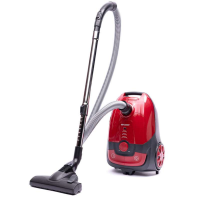 SHARP Пылесос для сухой уборки ECKB19RR | Тип пылесборника: Мешок | Мощность всасывания: 350 Вт | Объем пылесборника: 2,3 л | Цвет: Красный