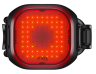 Knog Blinder Mini Square Rear | Задний велофонарь | Сверхъяркий LED 30 люмен | Компактный квадратный дизайн | USB-зарядка | Резиновое крепление (One Size) | Водонепроницаемый IPX6 | Велосипедные аксессуары