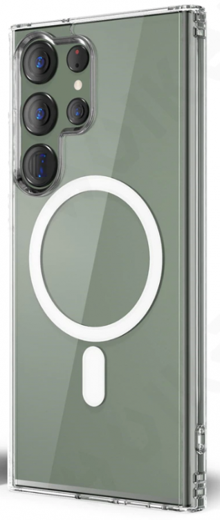 KeepHone Чехол для Samsung S24 X-Crystal с MagSafe