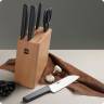 Набор ножей Xiaomi Huo Hou Fire Kitchen Steel Knife Set с подставкой (6 предметов) HU0057, world