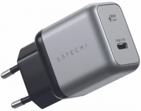 Satechi Сетевое зарядное устройство 30W USB-C GaN Wall Charger, серый космос, зарядное устройство для iPhone 14 series