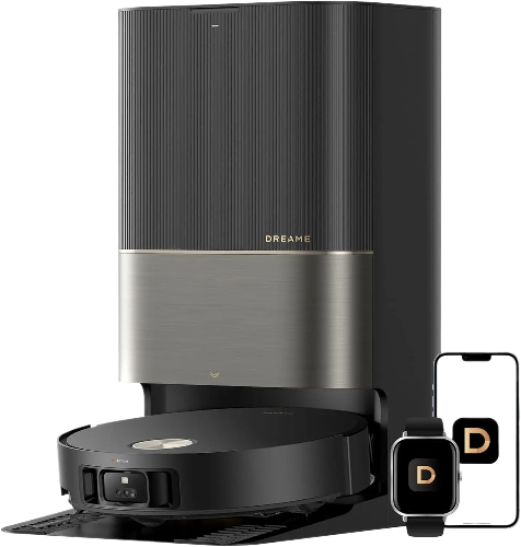 Робот-пылесос Dreame X50 Master Black | сухая+влажная уборка | 20 000 Па | 6400 мА·ч | до 220 мин работы | до 205 м² на одном заряде | 6 режимов уборки | преодоление порогов до 6 см