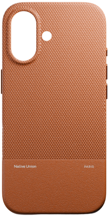 Native Union Чехол для iPhone 17 (RE) Active 2 MagSafe, коричневый