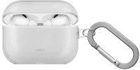 Uniq Чехол для Airpods Pro 3 Glase TPU case with carabin Glossy Clear