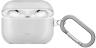 Uniq Чехол для Airpods Pro 3 Glase TPU case with carabin Glossy Clear