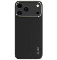BlueO Чехол для iPhone 17 Pro Max, Air Aramid fiber | Kevlar | Совместим с MagSafe | 600D | Black