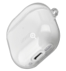 Uniq для Airpods 4 чехол Glase TPU case with carabin Clear	