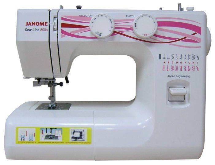 Швейная машинка Janome Sew Line 500 S Global