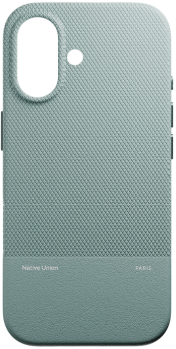 Native Union Чехол для iPhone 17 (RE) Active 2 MagSafe, зелёный сланец