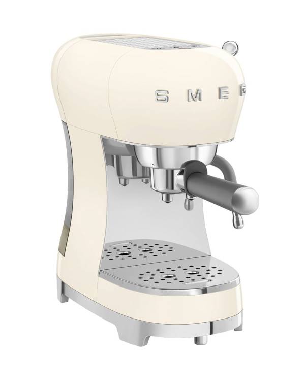Кофемашина-эспрессо Smeg ECF02CREU | Кремовый | Объем, мл: 1000 | Мощность: Вт 1350 | Материал корпуса: пластик, металл