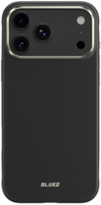 BlueO Чехол для iPhone 17 Pro, Armor Aramid fiber  | Kevlar | Совместим с MagSafe | 600D | Black